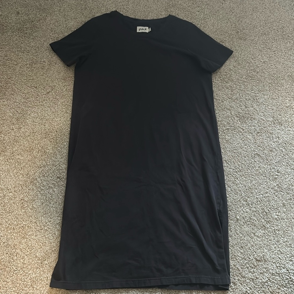 Pact Apparel Long Tee Shirt Dress